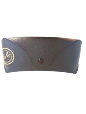 Ray-Ban Aviator Eye-Sunglasses Black Soft Case | EUC